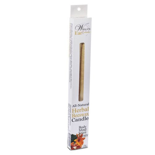 All Natural Beeswax Candle 12 Candles by Wallys Natural Products