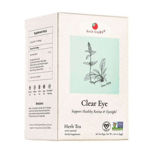 Clear Eye Herb Tea 20 Bags by Health King