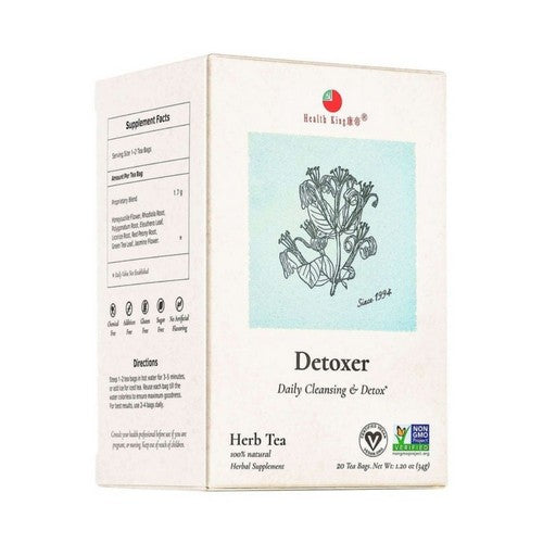 Detoxer Herb Tea 20 Bags by Health King