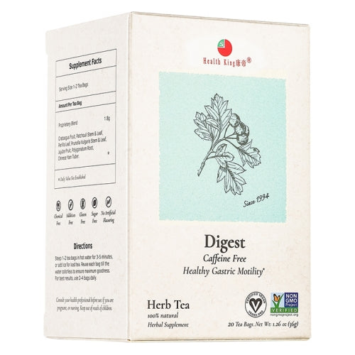 Digest Tea 20bg by Health King