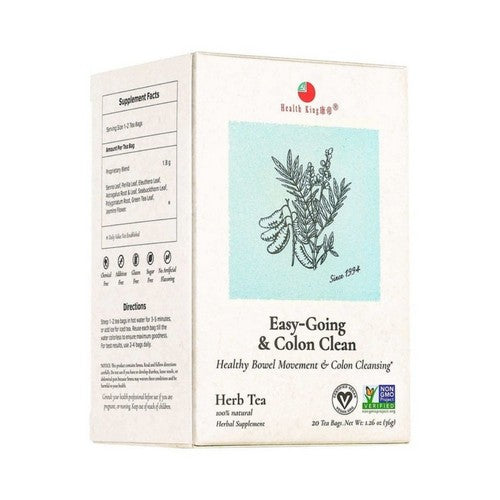 Easy Going And Colon Clean Tea 20 Bags by Health King