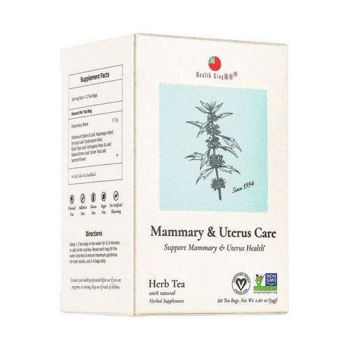 Mammary & Uterus Care Tea 20 Bags by Health King