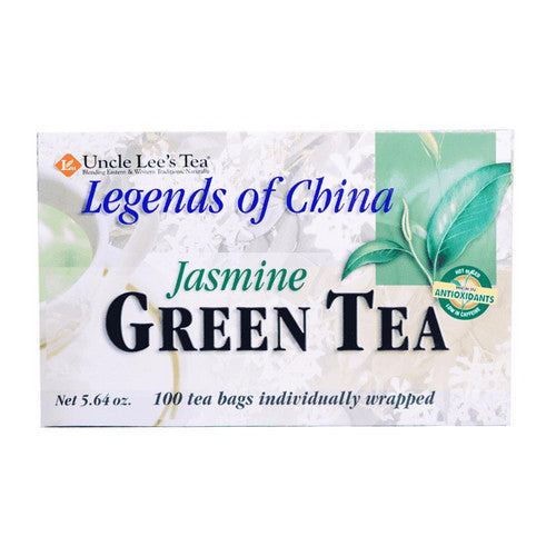 Legends Of China Green Tea Jasmine, 100 Bag by Uncle Lees Teas