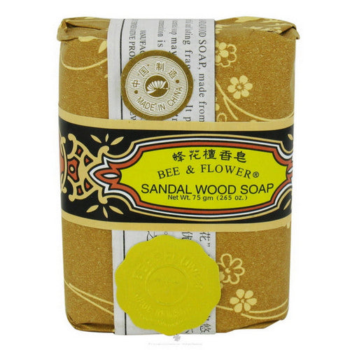 Bar Soap Sandalwood 2.65 Oz by BEE & FLOWER SOAP