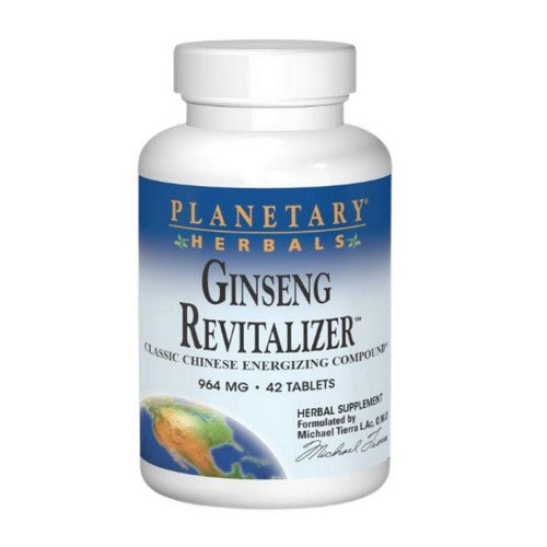 Ginseng Revitalizer 42 Tabs by Planetary Herbals