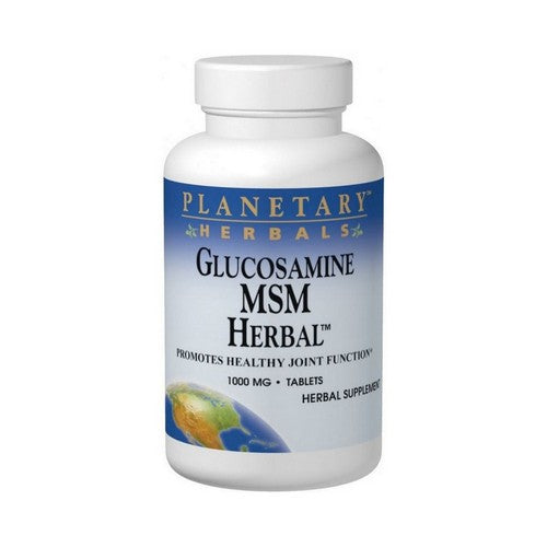 Glucosamine MSM Herbal 90 Tabs by Planetary Herbals