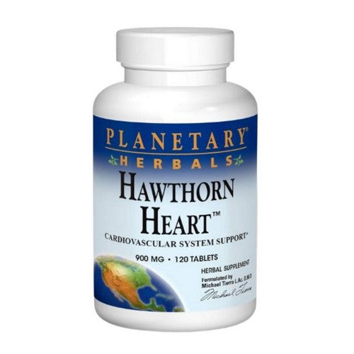 Hawthorn Heart 120 Tabs by Planetary Herbals