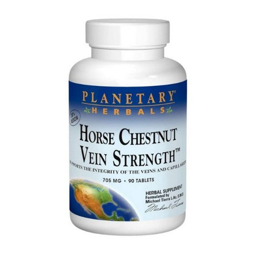 Horse Chestnut Vein Strength 90 Tabs by Planetary Herbals