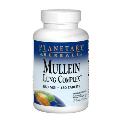 Mullein Lung Complex 180 Tabs by Planetary Herbals