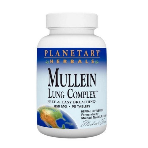 Mullein Lung Complex 90 Tabs by Planetary Herbals