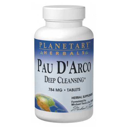 Pau D'Arco Deep Cleansing 150 Tabs by Planetary Herbals