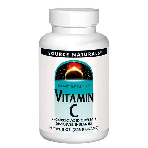 Ascorbic Acid Crystals 8 Oz by Source Naturals