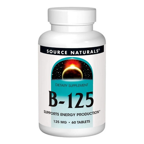 B-125 60 Tabs by Source Naturals