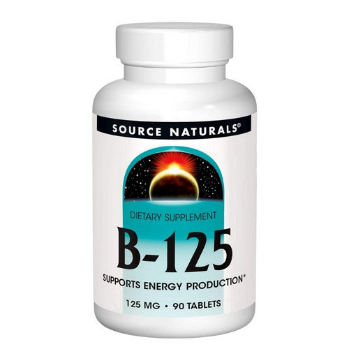 B-125 90 Tabs by Source Naturals