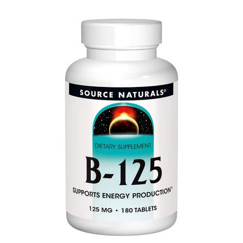 B-125 180 Tabs by Source Naturals
