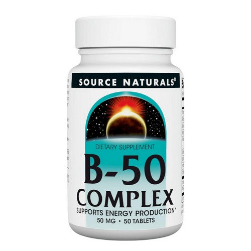 B-50 Complex 50 Tabs by Source Naturals