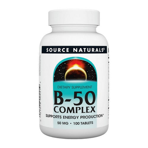 B-50 Complex 100 Tabs by Source Naturals