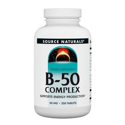 B-50 Complex 250 Tabs by Source Naturals