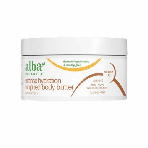 Intense Hydration Whipped Body Butter 6.5 oz by Alba Botanica