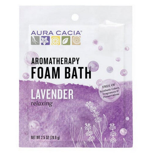 Foam Bath Relaxing Lavender 2.5 Oz by Aura Cacia
