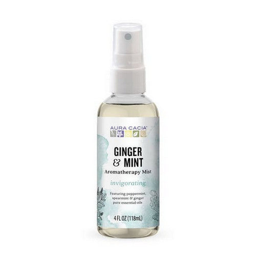 Aromatherapy Mist Ginger/Mint 4 oz by Aura Cacia