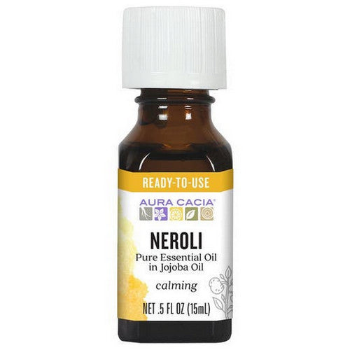 Precious Essentials Oil Neroli W/Jojoba 0.5 Fl Oz by Aura Cacia