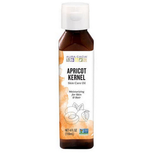 Natural Skin Care Oil Apricot Kerne 4 Oz by Aura Cacia