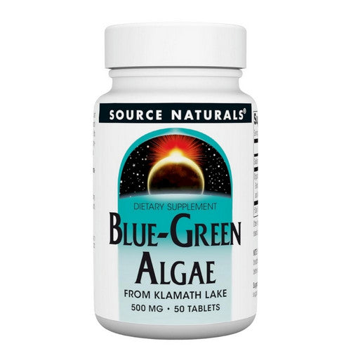 Blue-Green Algae 50 Tabs by Source Naturals