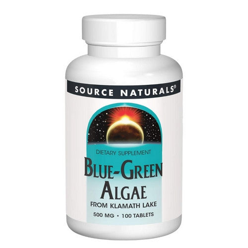 Blue-Green Algae 100 Tabs by Source Naturals