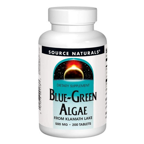 Blue-Green Algae 200 Tabs by Source Naturals