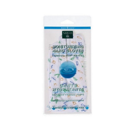 Moisturizing Hand Gloves With Garden Prints 1 Pair by Earth Therapeutics