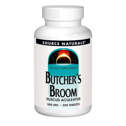 Butcher's Broom 250 Tabs by Source Naturals