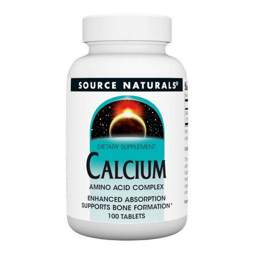 Calcium 100 Tabs by Source Naturals
