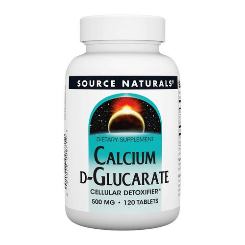 Calcium D-Glucarate 120 Tabs by Source Naturals