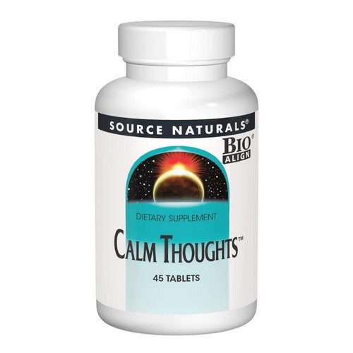 Calm Thoughts 45 Tabs by Source Naturals