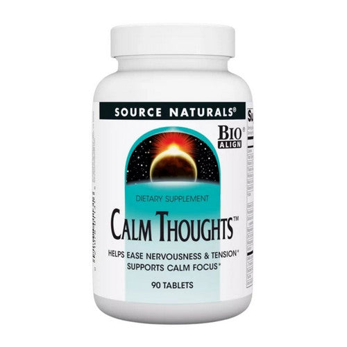 Calm Thoughts 90 Tabs by Source Naturals
