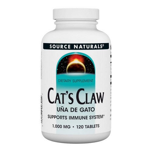 Cat's Claw 120 Tabs by Source Naturals