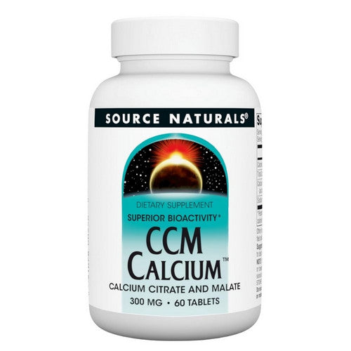 CCM Calcium 60 Tabs by Source Naturals