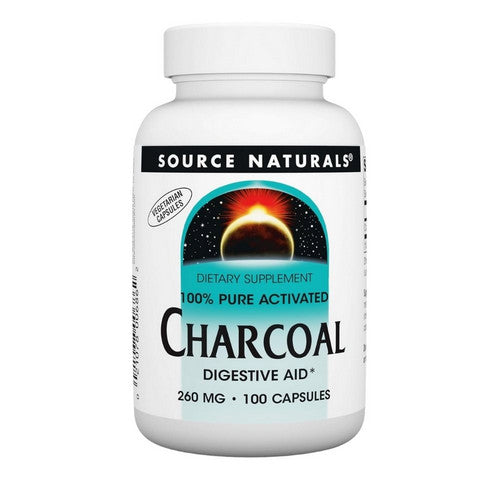 Charcoal 100 Caps by Source Naturals
