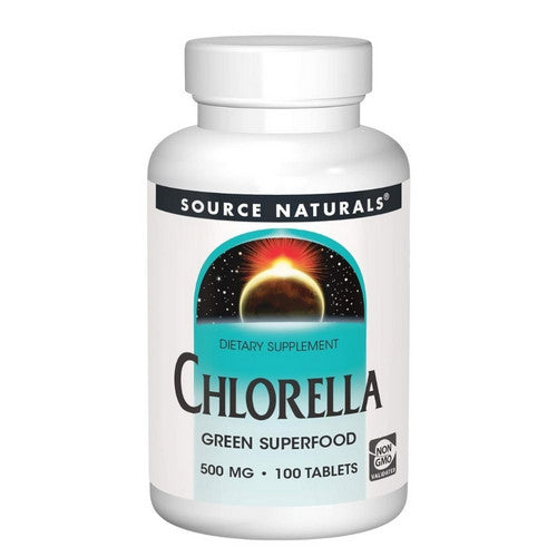 Chlorella 100 Tabs by Source Naturals