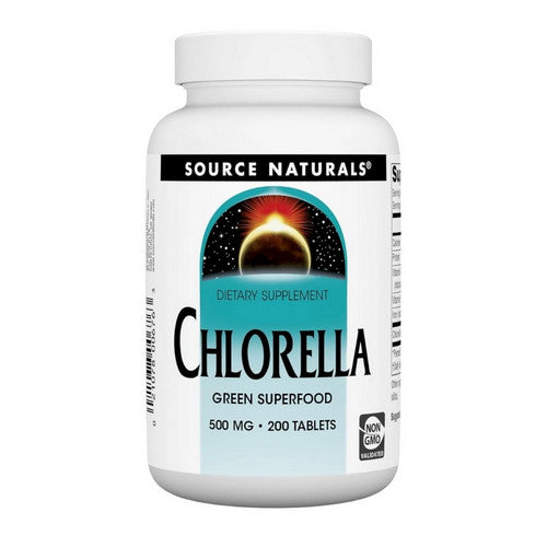 Chlorella 200 Tabs by Source Naturals