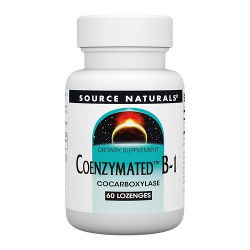 Coenzymated B-1 Sublingual 60 Tabs by Source Naturals