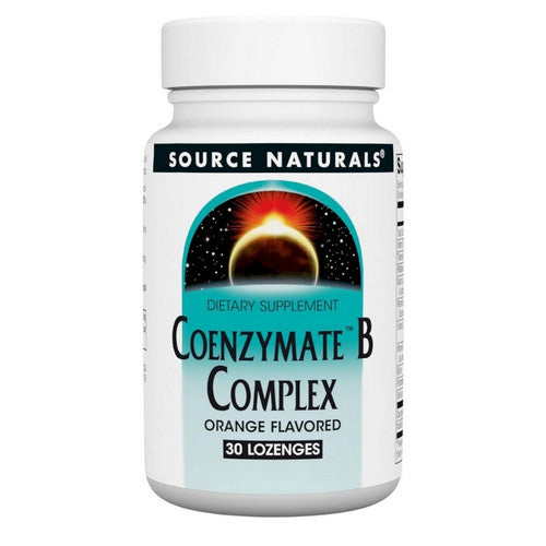 Coenzymate B Complex Orange 30 Lozenges by Source Naturals