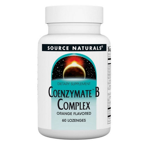 Coenzymate B Complex Orange 60 Tabs by Source Naturals