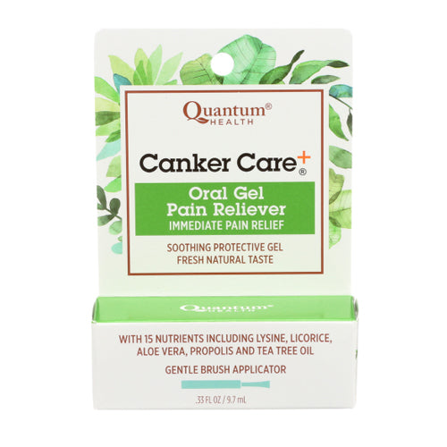 Cankercare+ Oral Gel Pain Reliever Care+ Gel 0.33 Oz by Quantum Health