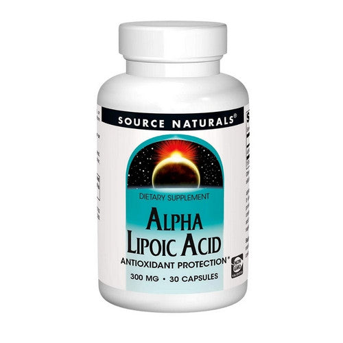 Alpha Lipoic Acid 30 Caps by Source Naturals