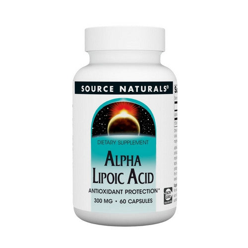 Alpha Lipoic Acid 60 Caps by Source Naturals
