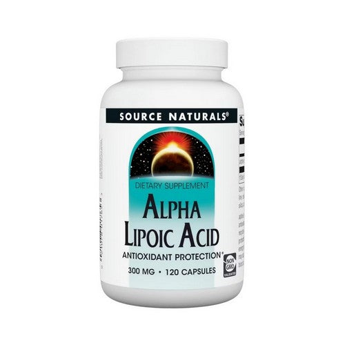 Alpha Lipoic Acid 120 Caps by Source Naturals