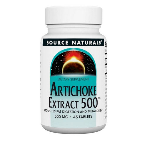 Artichoke Extract 45 Tabs by Source Naturals