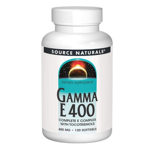 Gamma E 400 Complex 120 Softgels by Source Naturals